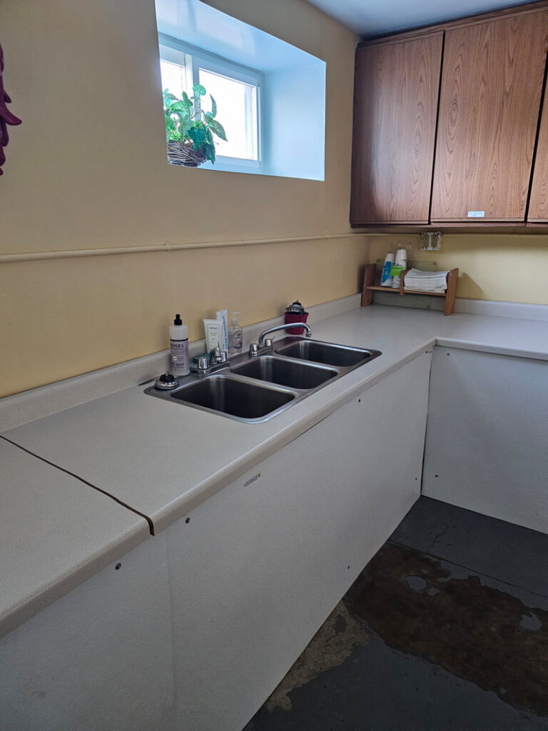 photo Community Building Kitchen / Sink
