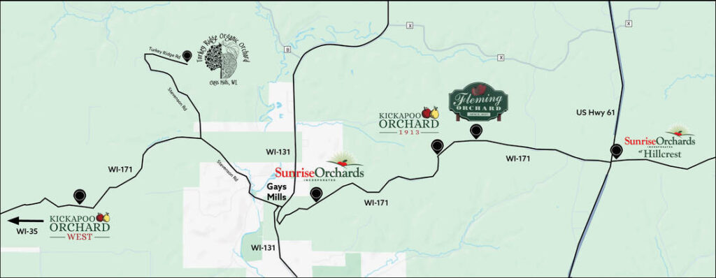 Orchards Map