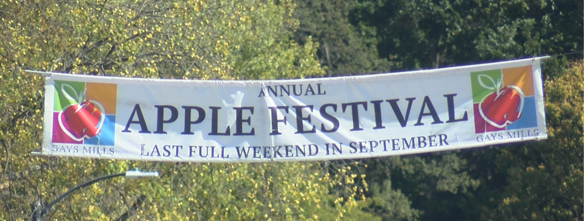 Apple Festival Banner